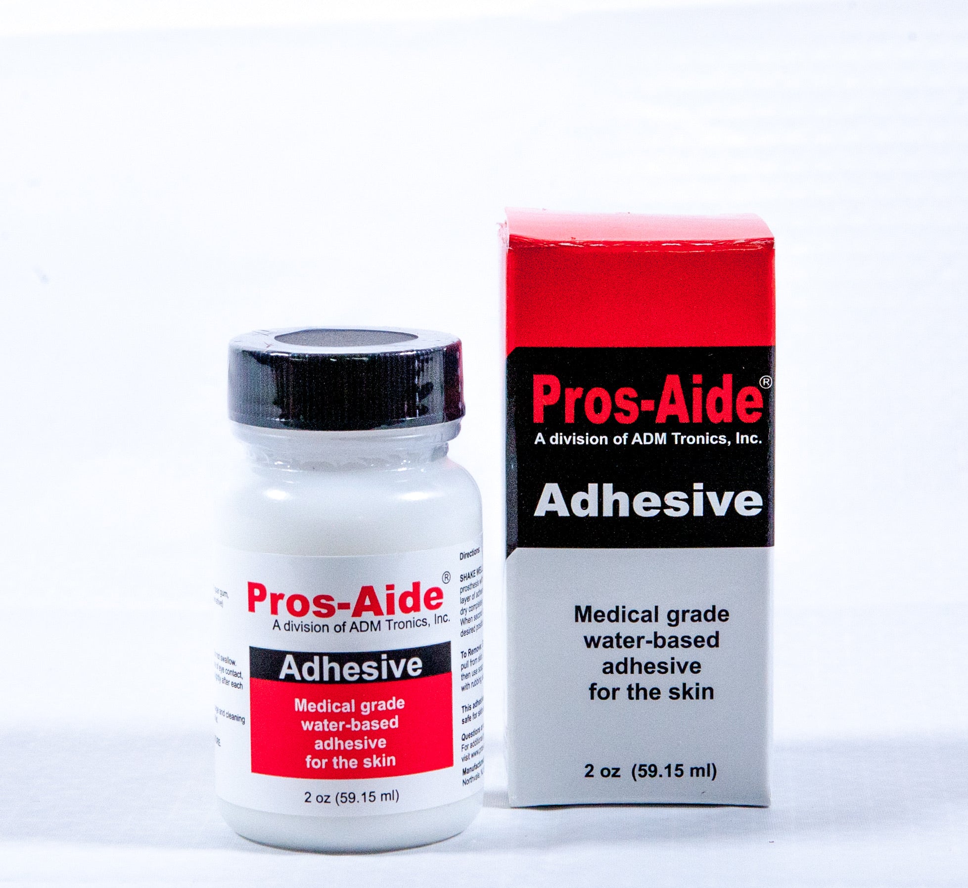 Pros-Aide The Original Adhesive 2 oz. By ADM Tronics - Professional  Medical Grade Adhesive. Dries Clear. Latex-Free! Hypoallergenic. Special  Effects